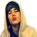 Sticker from Justin Bieber