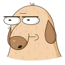 😑 emoji Diggy animated All Telegram sticker 11 of 50