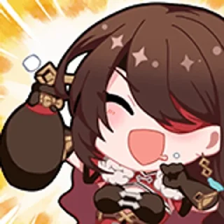 😄 emoji Hoyo Genshin Impact Telegram sticker 24 of 120