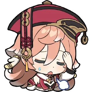 😮‍💨 emoji Hoyo Genshin Impact 2 Telegram sticker 10 of 120