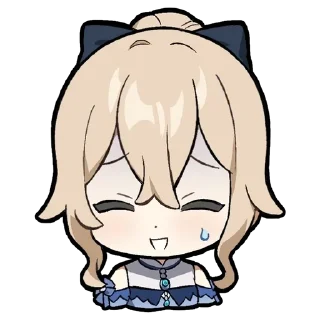 😅 emoji Hoyo Genshin Impact 2 Telegram sticker 18 of 120