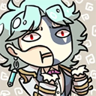 🤨 emoji Hoyo Genshin Impact Telegram sticker 9 of 120