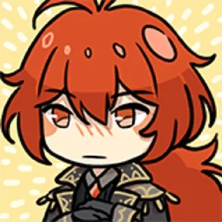 😶 emoji Hoyo Genshin Impact Telegram sticker 7 of 120