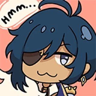 😏 emoji Hoyo Genshin Impact Telegram sticker 12 of 120
