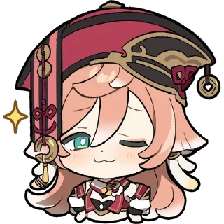 😉 emoji Hoyo Genshin Impact 2 Telegram sticker 11 of 120
