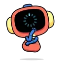 🤔 emoji Clyde Bot Telegram sticker 22 of 30