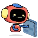 🤢 emoji Clyde Bot Telegram sticker 18 of 30