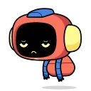 😔 emoji Clyde Bot Telegram sticker 14 of 30