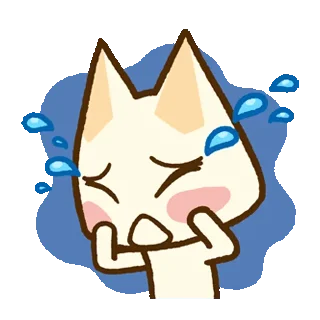 😭 emoji Toro and Friends Onsen Town @LINE Telegram sticker 8 of 71