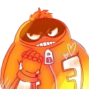 😠 emoji (@Tengen) My Hero Academia 3 Telegram sticker 18 of 120