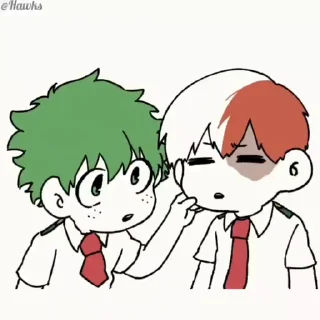❤️ emoji (@Tengen) MHA Video Pack Telegram sticker 13 of 50