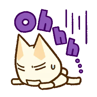 😓 emoji Toro and Friends Onsen Town @LINE Telegram sticker 12 of 71