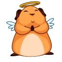 😇 emoji Zibarouyan - @Stickerabad Telegram sticker 13 of 39