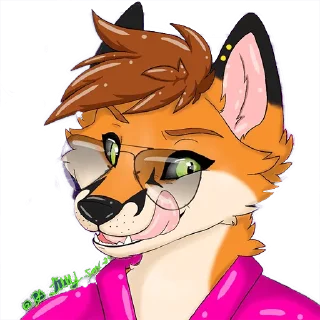 😘 emoji Clutch The Fox Telegram sticker 9 of 55
