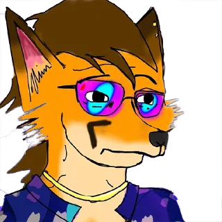😔 emoji Clutch The Fox Telegram sticker 5 of 55