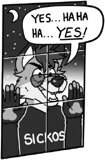 😬 emoji Clutch The Fox Telegram sticker 11 of 55