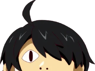 👀 emoji Monogatari Series Pack - @bourros Telegram sticker 10 of 101