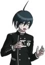 😧 emoji Shuichi Saihara 🖤 Telegram sticker 22 of 110