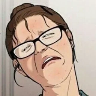 😫 emoji Webtoon n.2 @MyselfMeandIo Telegram sticker 24 of 50