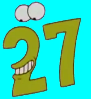 2️⃣ emoji Veintisiete (27) Telegram sticker 8 of 27