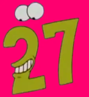 2️⃣ emoji Veintisiete (27) Telegram sticker 6 of 27