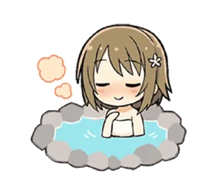 🛀 emoji Cinderella Girls Cute Telegram sticker 13 of 42