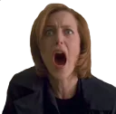 😱 emoji X-FILES Telegram sticker 8 of 93