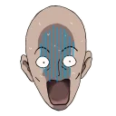 😱 emoji Saitama Telegram sticker 12 of 13