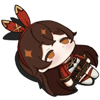 Sticker from Fallen characters
