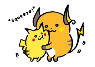 🤗 emoji Pokémon LINE 1 Telegram sticker 6 of 24