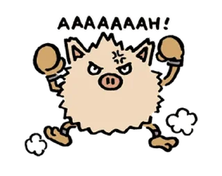 😡 emoji Pokémon LINE 1 Telegram sticker 23 of 24