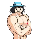 💪 emoji Lintahlo's Bizarre Adventure Telegram sticker 10 of 120