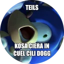 😱 emoji I memi italiani di Sonic il Riccio Telegram sticker 10 of 13