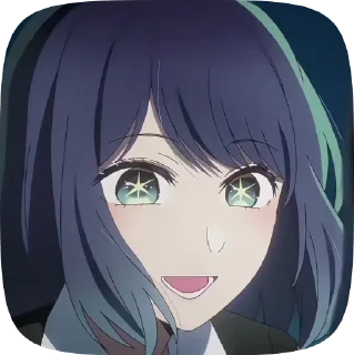 🎬 emoji Akane Kurokawa :: Fra Telegram sticker 18 of 46