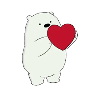 ❤ emoji Bears Telegram sticker 6 of 17