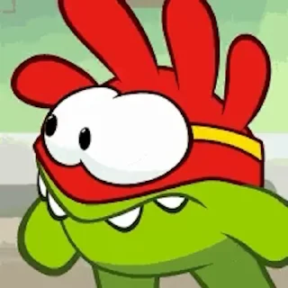 💚 emoji 'Om Nom Stories | @iStickerLand, Telegram sticker 23 of 50