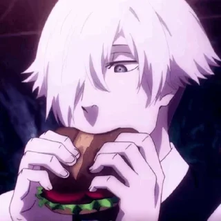 🍔 emoji Anime Mood [@isuonimul] Telegram sticker 18 of 120