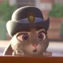 😕 emoji 🐰Zootopia🐰 Telegram sticker 15 of 64