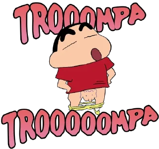 🐘 emoji Shin-chan en galego Telegram sticker 5 of 74