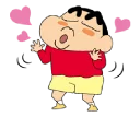 😘 emoji Shin Chan Telegram sticker 6 of 80