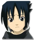 🙁 emoji SASUKE [รקร] Telegram sticker 23 of 120