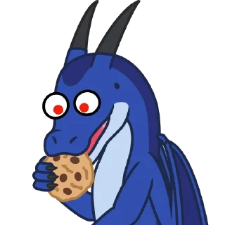 🍪 emoji Glax the Dragon Telegram sticker 21 of 120
