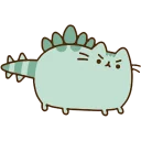 🐊 emoji Pusheen Telegram sticker 12 of 56