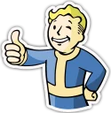 Sticker from Vault Boy (Fall Out) - S4T.tv