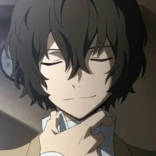 🥂 emoji Osamu Dazai By (@Miyukotto) Telegram sticker 24 of 70