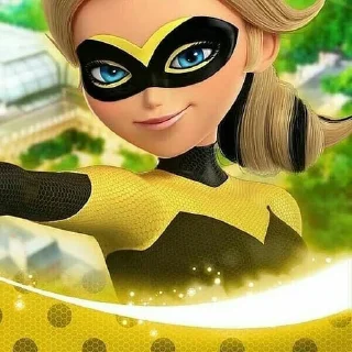 💛 emoji Queen Bee - Miraculous : @Characters_stickers Telegram sticker 15 of 28