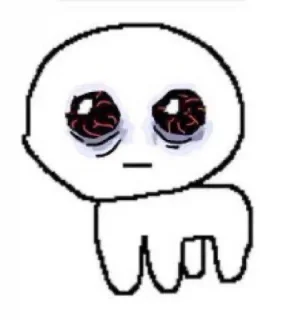 🫃 emoji this bitch mental Telegram sticker 8 of 66