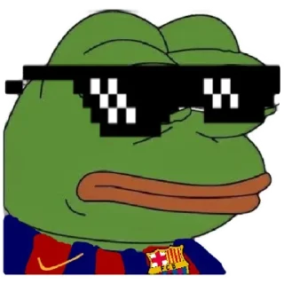 😎 emoji Barca Collection Telegram sticker 6 of 43