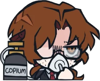 😶‍🌫️ emoji Limbus Company by @bulicka_s_makom Telegram sticker 12 of 113