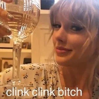 🍾 emoji ✦ Taylor Mood | @ImSoSweetener Telegram sticker 12 of 94